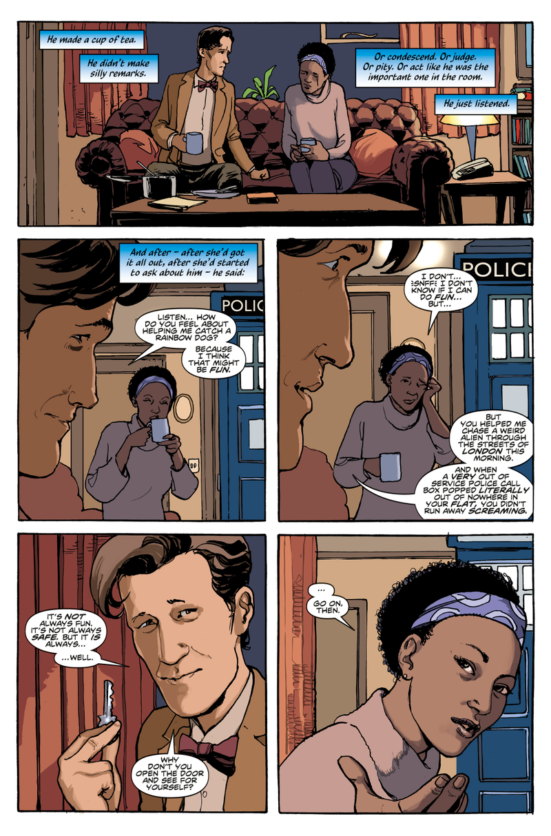 Illustration for article titled See Doctor Who's Tenth And Eleventh Doctors Meet Their New Companions!